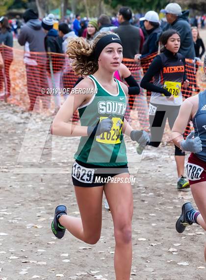 Thumbnail 2 in CIF State Cross Country Championships (Girls D3 Race) photogallery.