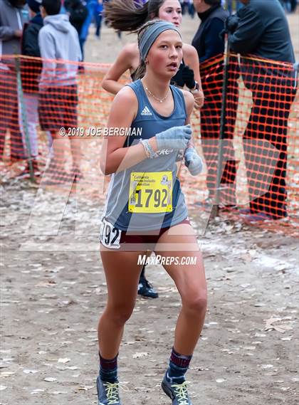Thumbnail 1 in CIF State Cross Country Championships (Girls D3 Race) photogallery.
