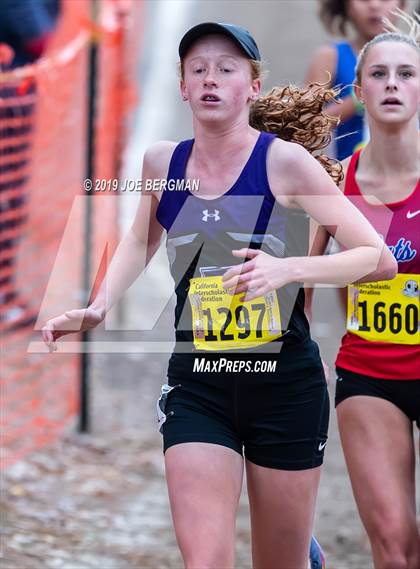 Thumbnail 3 in CIF State Cross Country Championships (Girls D3 Race) photogallery.