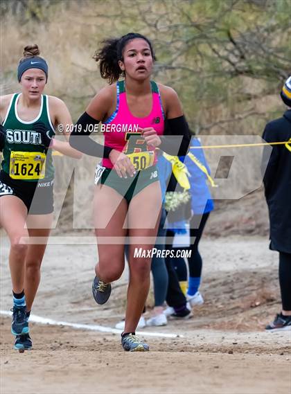 Thumbnail 2 in CIF State Cross Country Championships (Girls D3 Race) photogallery.
