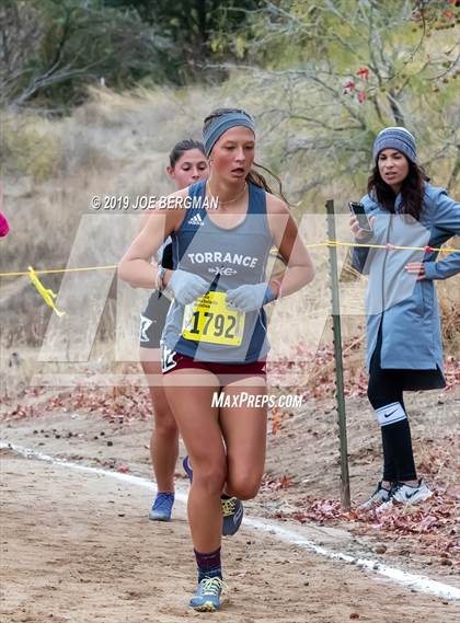 Thumbnail 2 in CIF State Cross Country Championships (Girls D3 Race) photogallery.