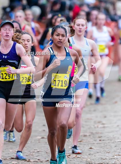Thumbnail 1 in CIF State Cross Country Championships (Girls D3 Race) photogallery.