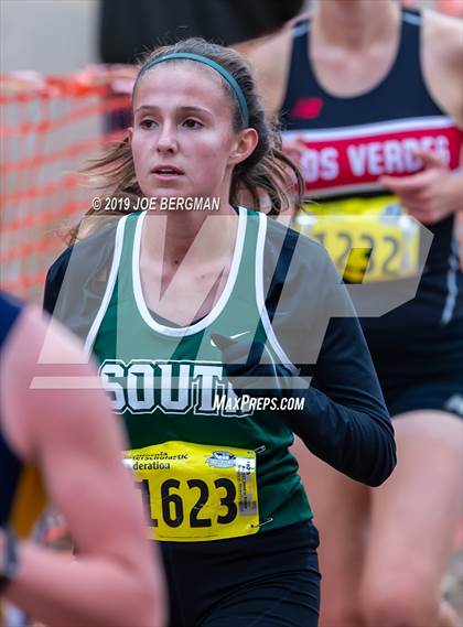 Thumbnail 3 in CIF State Cross Country Championships (Girls D3 Race) photogallery.