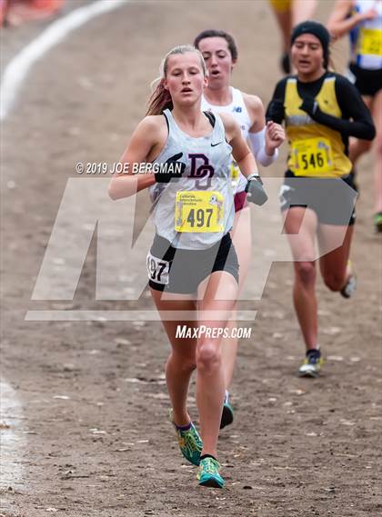 Thumbnail 1 in CIF State Cross Country Championships (Girls D3 Race) photogallery.