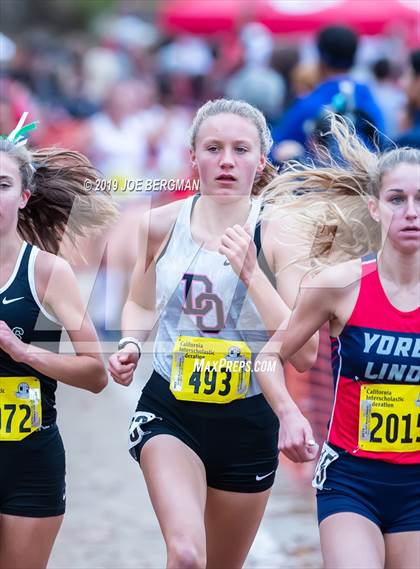 Thumbnail 2 in CIF State Cross Country Championships (Girls D3 Race) photogallery.