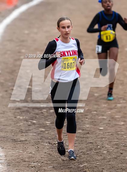 Thumbnail 2 in CIF State Cross Country Championships (Girls D3 Race) photogallery.