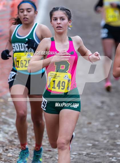 Thumbnail 1 in CIF State Cross Country Championships (Girls D3 Race) photogallery.