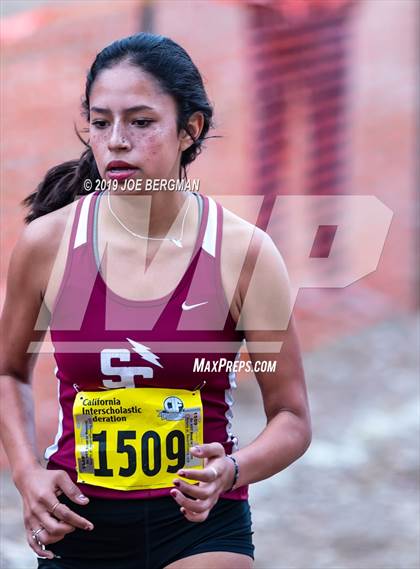 Thumbnail 1 in CIF State Cross Country Championships (Girls D3 Race) photogallery.