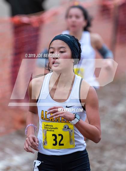 Thumbnail 2 in CIF State Cross Country Championships (Girls D3 Race) photogallery.