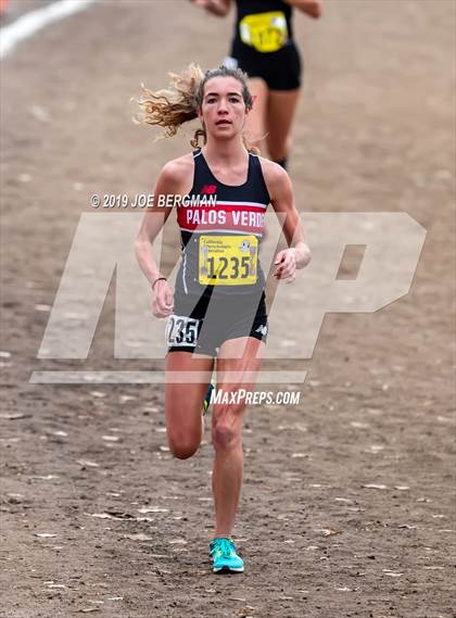 Thumbnail 3 in CIF State Cross Country Championships (Girls D3 Race) photogallery.