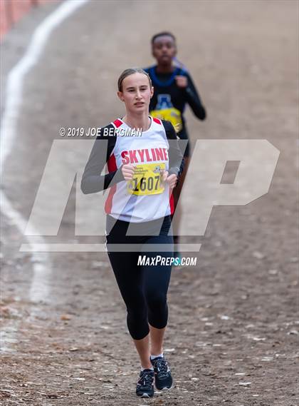 Thumbnail 1 in CIF State Cross Country Championships (Girls D3 Race) photogallery.
