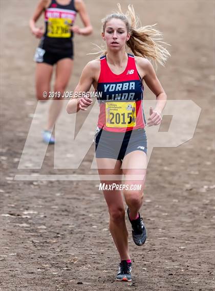 Thumbnail 2 in CIF State Cross Country Championships (Girls D3 Race) photogallery.