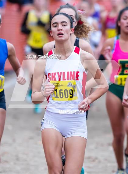 Thumbnail 1 in CIF State Cross Country Championships (Girls D3 Race) photogallery.