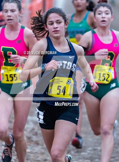 Thumbnail 3 in CIF State Cross Country Championships (Girls D3 Race) photogallery.