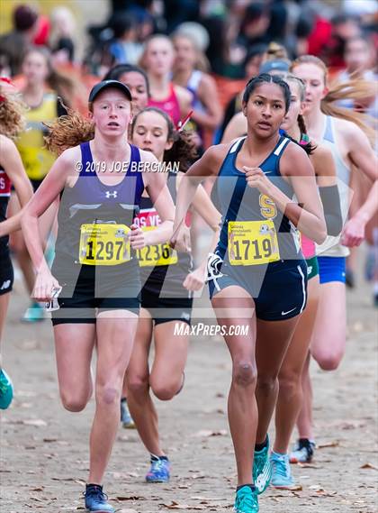 Thumbnail 3 in CIF State Cross Country Championships (Girls D3 Race) photogallery.