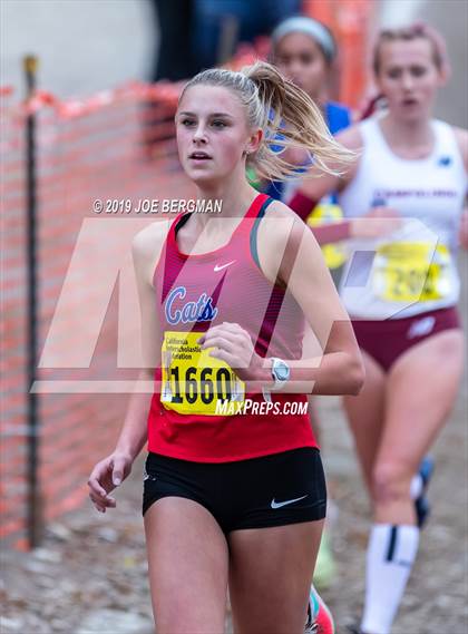 Thumbnail 3 in CIF State Cross Country Championships (Girls D3 Race) photogallery.