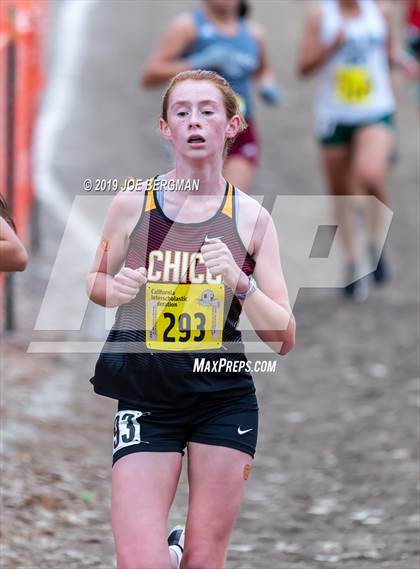 Thumbnail 2 in CIF State Cross Country Championships (Girls D3 Race) photogallery.