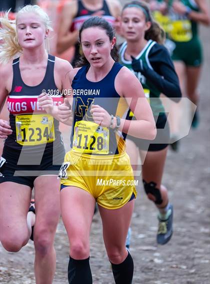 Thumbnail 1 in CIF State Cross Country Championships (Girls D3 Race) photogallery.