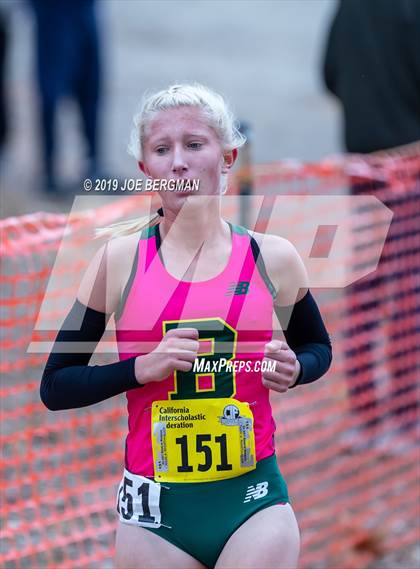 Thumbnail 3 in CIF State Cross Country Championships (Girls D3 Race) photogallery.