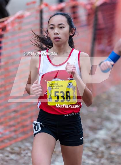 Thumbnail 1 in CIF State Cross Country Championships (Girls D3 Race) photogallery.
