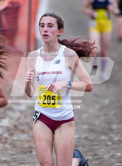 Thumbnail 2 in CIF State Cross Country Championships (Girls D3 Race) photogallery.