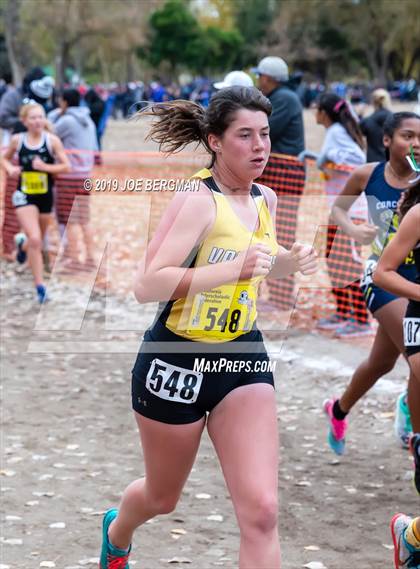 Thumbnail 1 in CIF State Cross Country Championships (Girls D3 Race) photogallery.