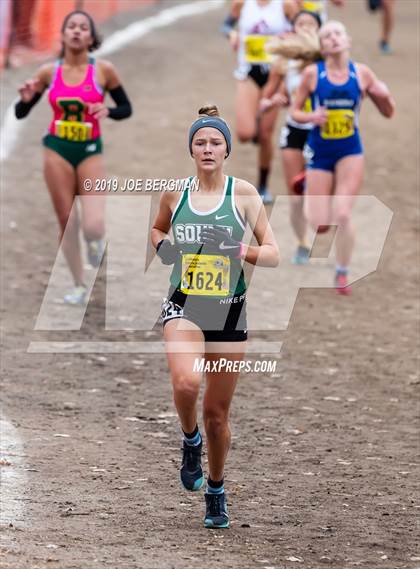 Thumbnail 3 in CIF State Cross Country Championships (Girls D3 Race) photogallery.