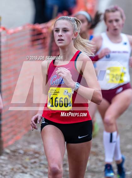 Thumbnail 2 in CIF State Cross Country Championships (Girls D3 Race) photogallery.