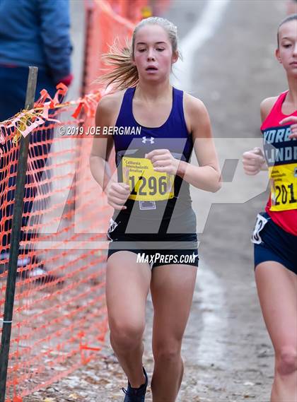 Thumbnail 1 in CIF State Cross Country Championships (Girls D3 Race) photogallery.
