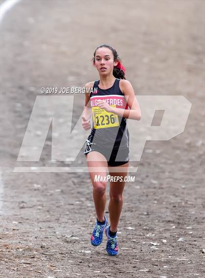 Thumbnail 2 in CIF State Cross Country Championships (Girls D3 Race) photogallery.