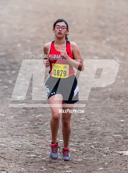Thumbnail 2 in CIF State Cross Country Championships (Girls D3 Race) photogallery.