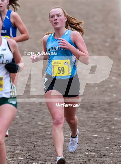 Thumbnail 3 in CIF State Cross Country Championships (Girls D3 Race) photogallery.