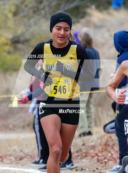 Thumbnail 1 in CIF State Cross Country Championships (Girls D3 Race) photogallery.