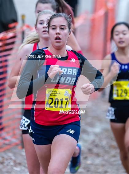 Thumbnail 2 in CIF State Cross Country Championships (Girls D3 Race) photogallery.