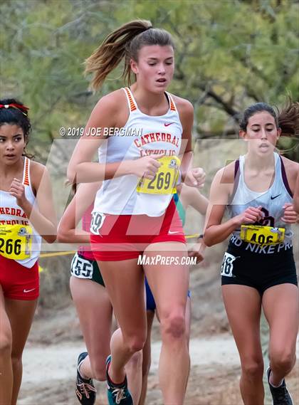 Thumbnail 3 in CIF State Cross Country Championships (Girls D3 Race) photogallery.