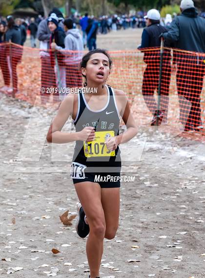 Thumbnail 1 in CIF State Cross Country Championships (Girls D3 Race) photogallery.