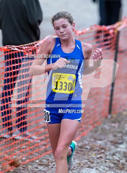 Thumbnail 3 in CIF State Cross Country Championships (Girls D3 Race) photogallery.