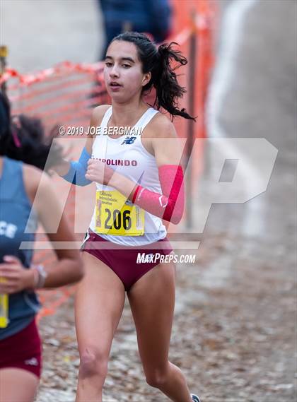 Thumbnail 2 in CIF State Cross Country Championships (Girls D3 Race) photogallery.