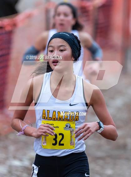 Thumbnail 1 in CIF State Cross Country Championships (Girls D3 Race) photogallery.