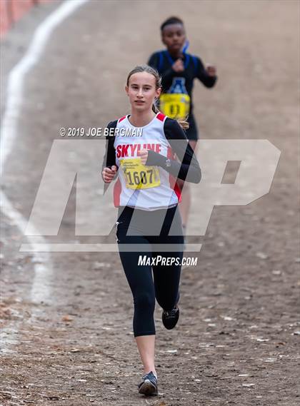 Thumbnail 3 in CIF State Cross Country Championships (Girls D3 Race) photogallery.