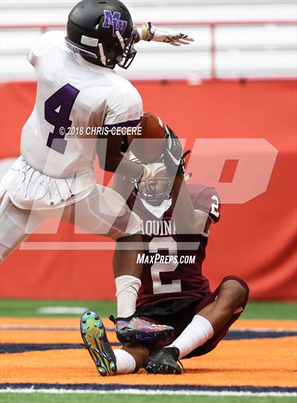 Thumbnail 2 in Aquinas Institute vs. Monroe-Woodbury photogallery.
