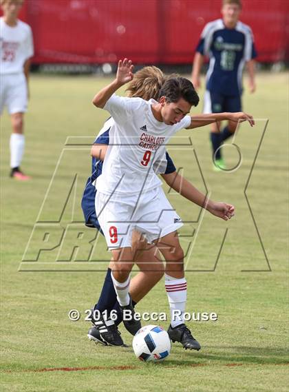 Thumbnail 1 in Charlotte Catholic vs Weddington photogallery.
