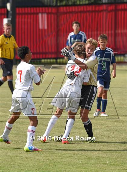 Thumbnail 2 in Charlotte Catholic vs Weddington photogallery.