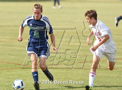 Thumbnail 2 in Charlotte Catholic vs Weddington photogallery.