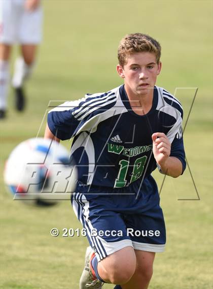 Thumbnail 3 in Charlotte Catholic vs Weddington photogallery.
