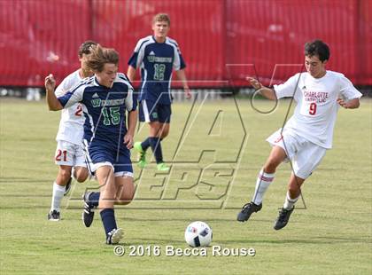 Thumbnail 1 in Charlotte Catholic vs Weddington photogallery.