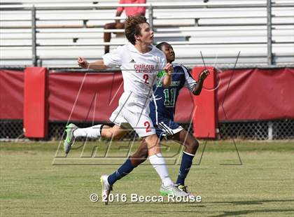 Thumbnail 1 in Charlotte Catholic vs Weddington photogallery.