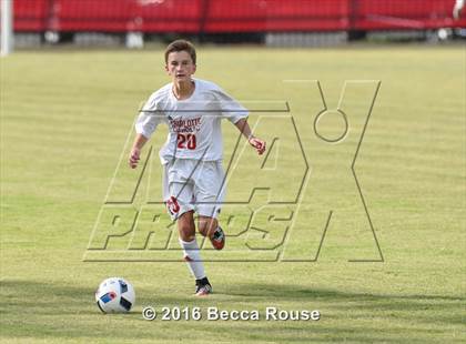 Thumbnail 1 in Charlotte Catholic vs Weddington photogallery.