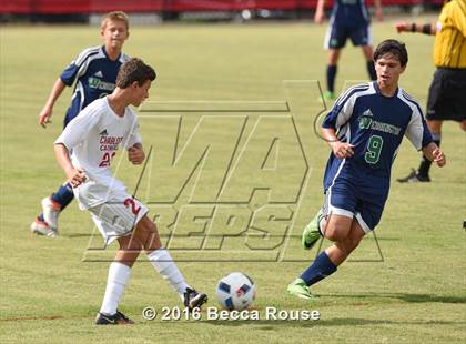 Thumbnail 3 in Charlotte Catholic vs Weddington photogallery.