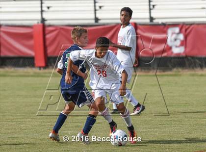 Thumbnail 1 in Charlotte Catholic vs Weddington photogallery.